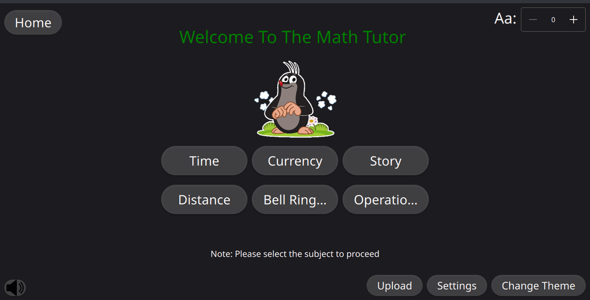 MathsTutor QT